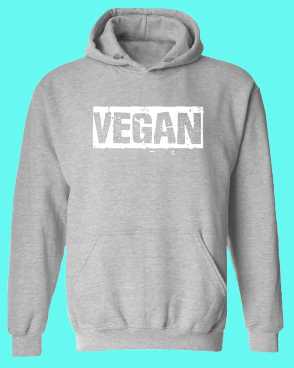 Vegan Dressed logo Hoodie, vegetarian Hoodie