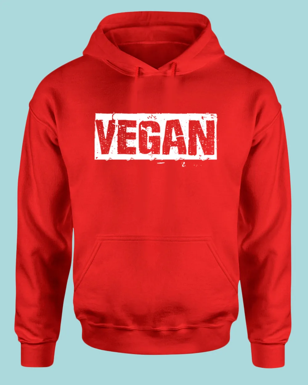 Vegan Dressed logo Hoodie, vegetarian Hoodie