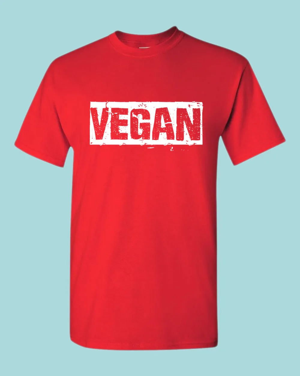 Vegan Dressed logo Shirt, vegetarian t-shirt