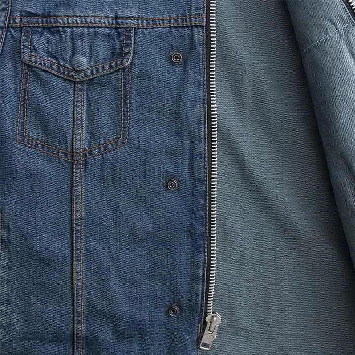 VICTOR - Motorcycle Denim Vest