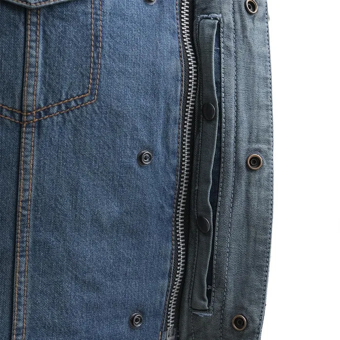 VICTOR - Motorcycle Denim Vest