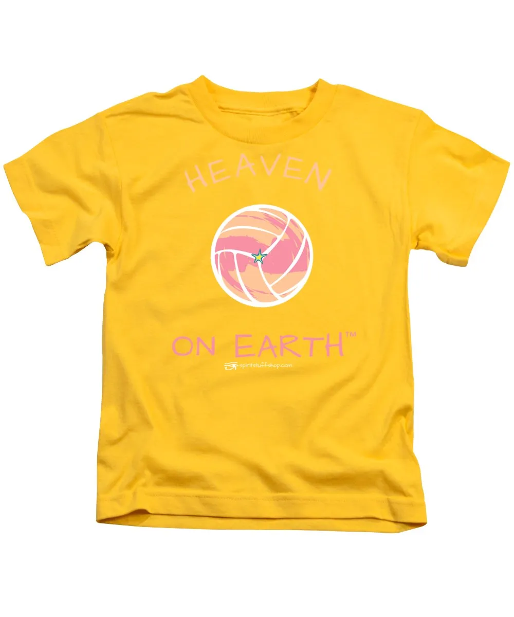 Volleyball Heaven On Earth - Kids T-Shirt