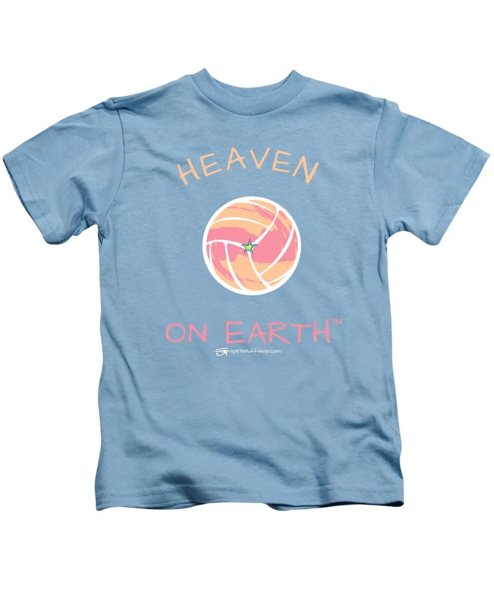 Volleyball Heaven On Earth - Kids T-Shirt