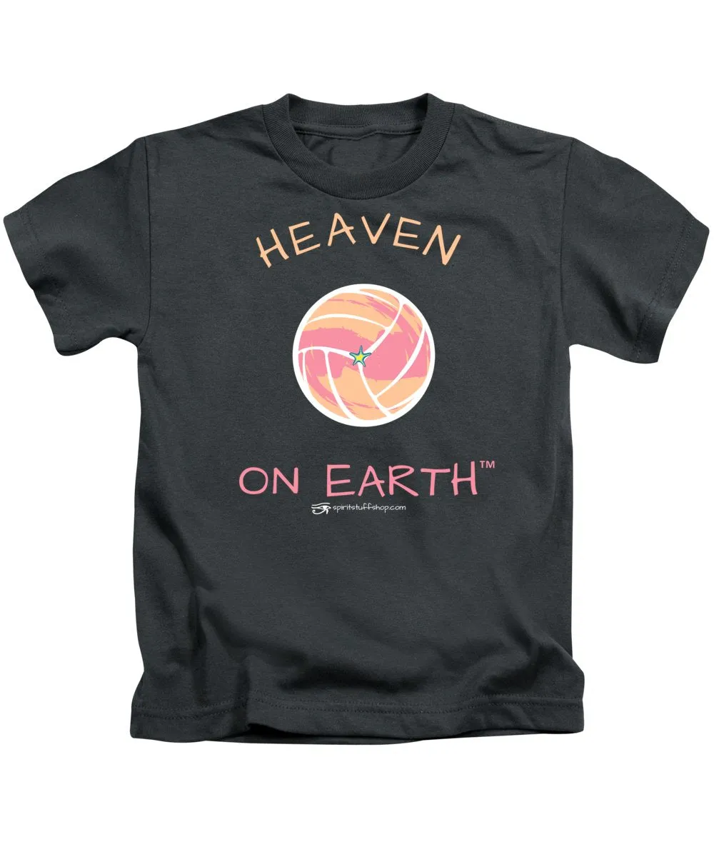 Volleyball Heaven On Earth - Kids T-Shirt
