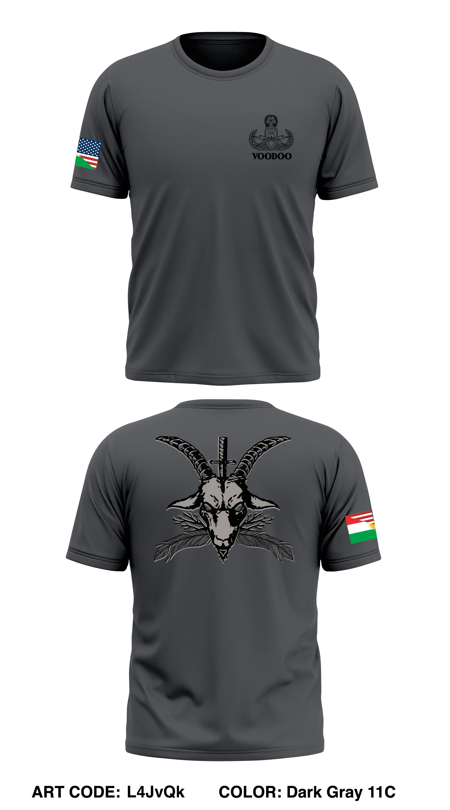 Voodoo Store 1 Core Men's SS Performance Tee - L4JvQk