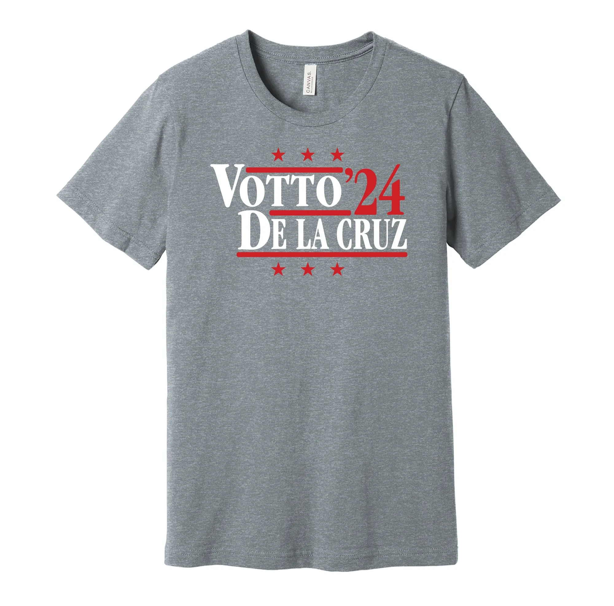 Votto & De La Cruz '24 - Cincinnati Political Campaign Parody T-Shirt - Hyper Than Hype Shirts