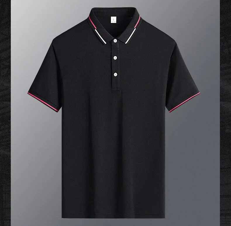 West Louis™ Summer Short Sleeved Polo Casual Polo Shirt