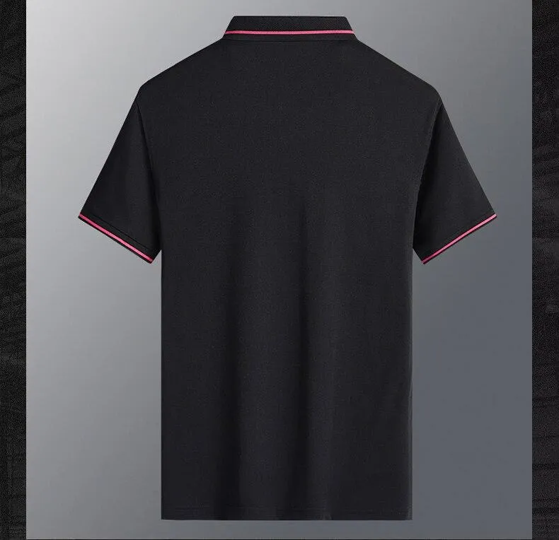 West Louis™ Summer Short Sleeved Polo Casual Polo Shirt