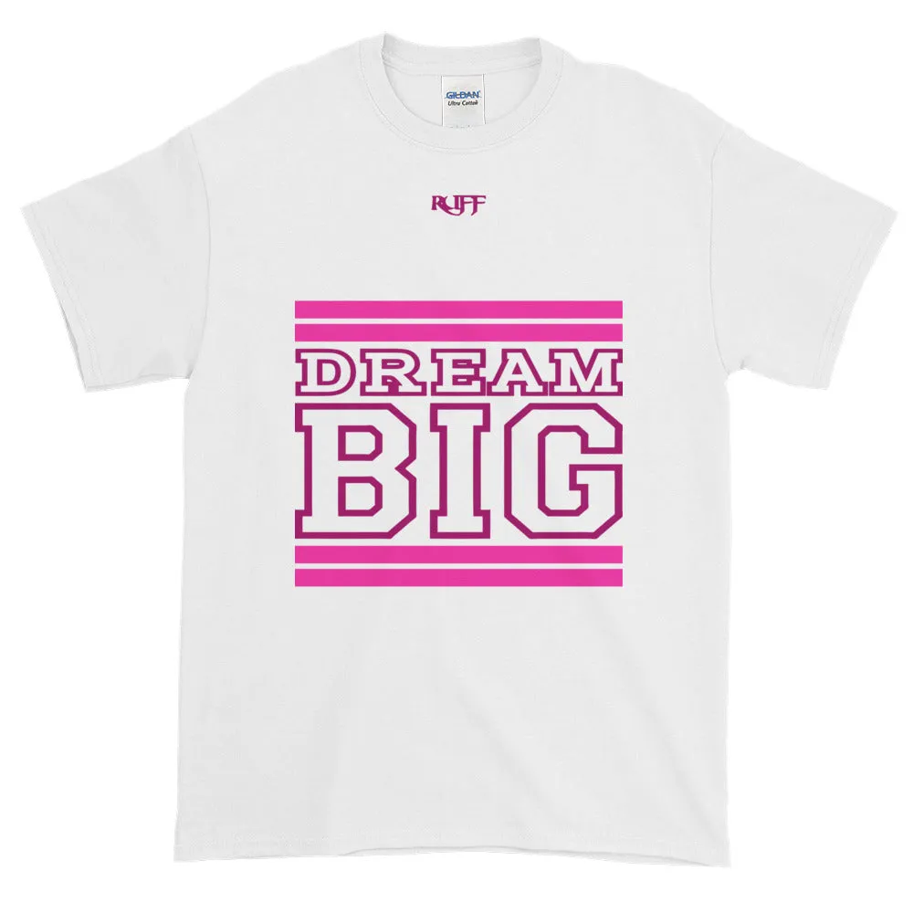 White Pink and Violet Short-Sleeve T-Shirt