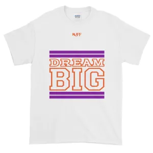 White Purple and Orange Short-Sleeve T-Shirt