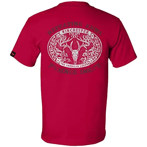 Winchester Legend - Buck Belt Buckle - Short Sleeve T-Shirt