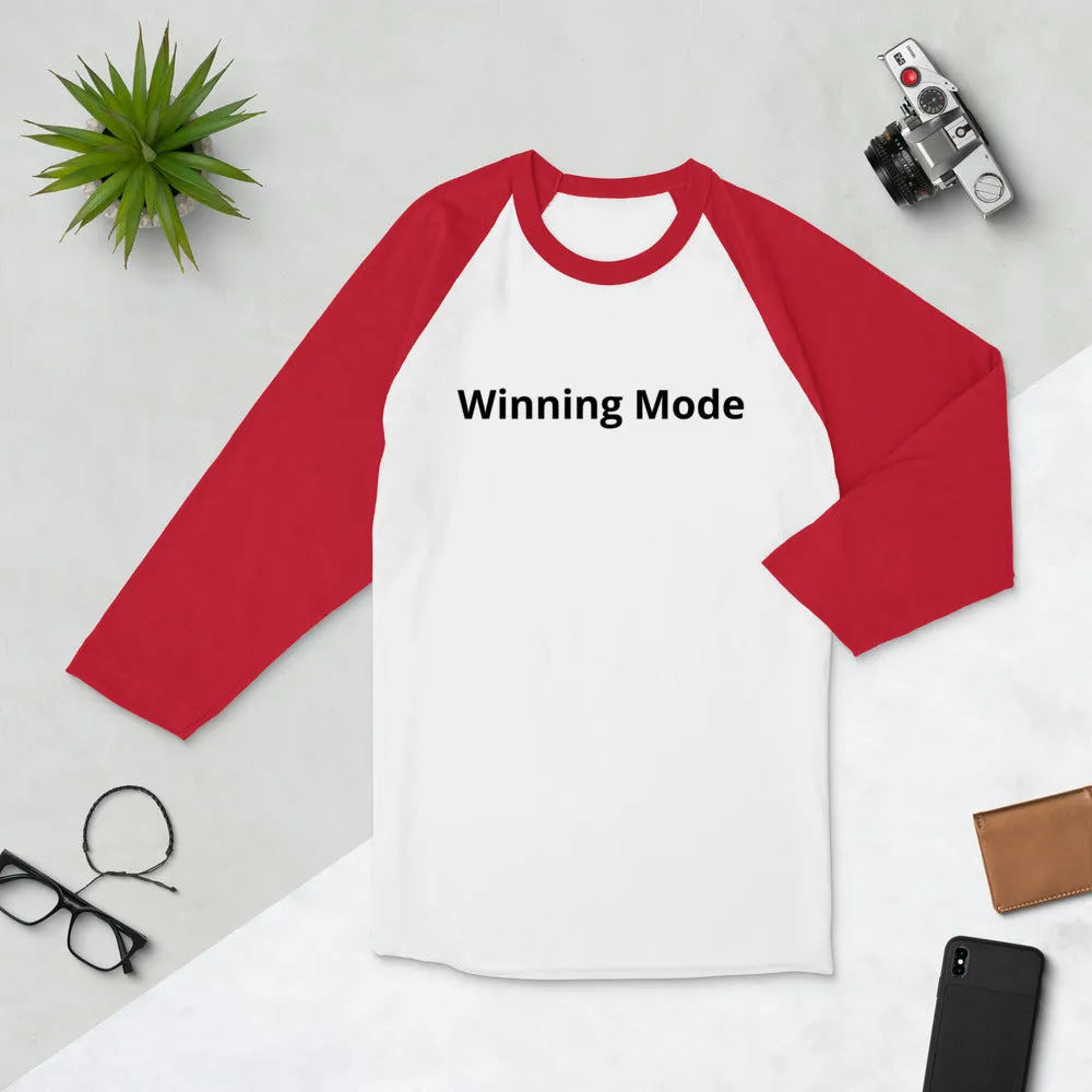 Winning Mode 3/4 Sleeve Raglan Shirt