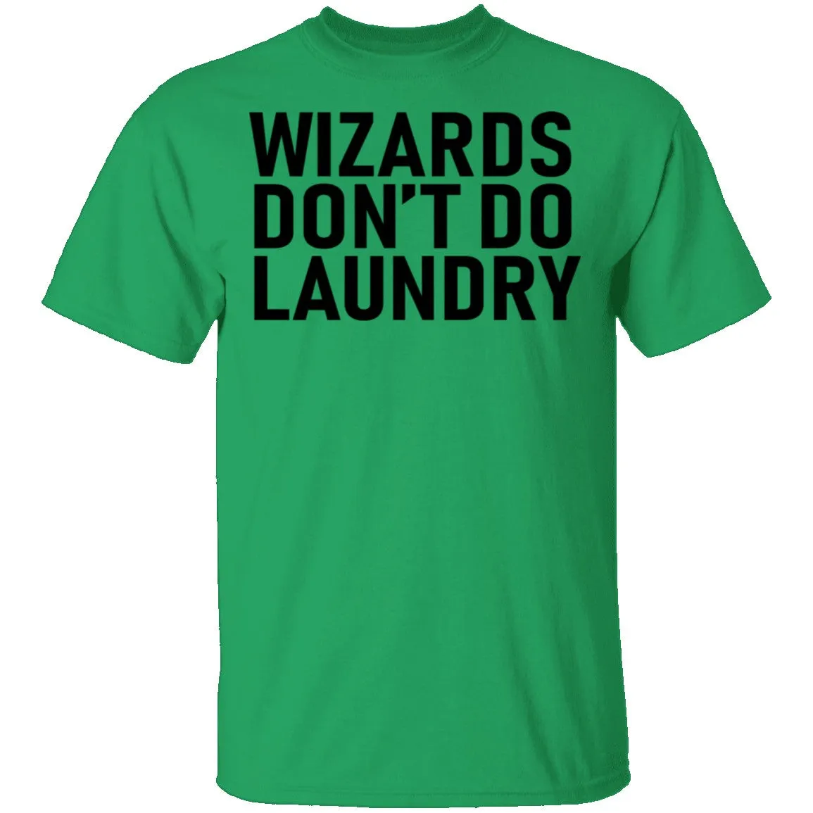 Wizards Don't Do Laundry T-Shirt
