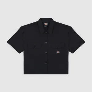 Women's S/S Cropped Work Shirt