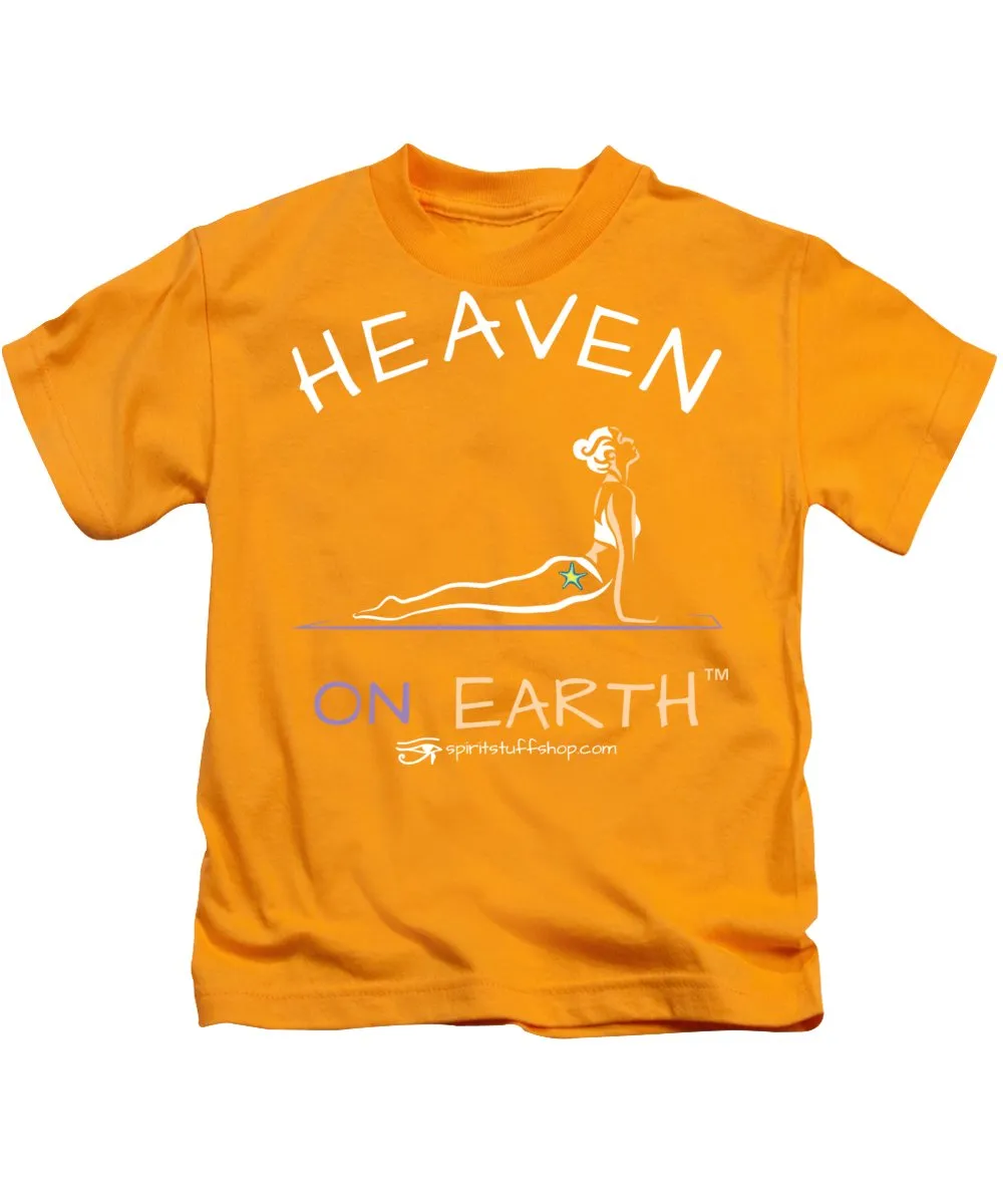Yoga Heaven On Earth - Kids T-Shirt