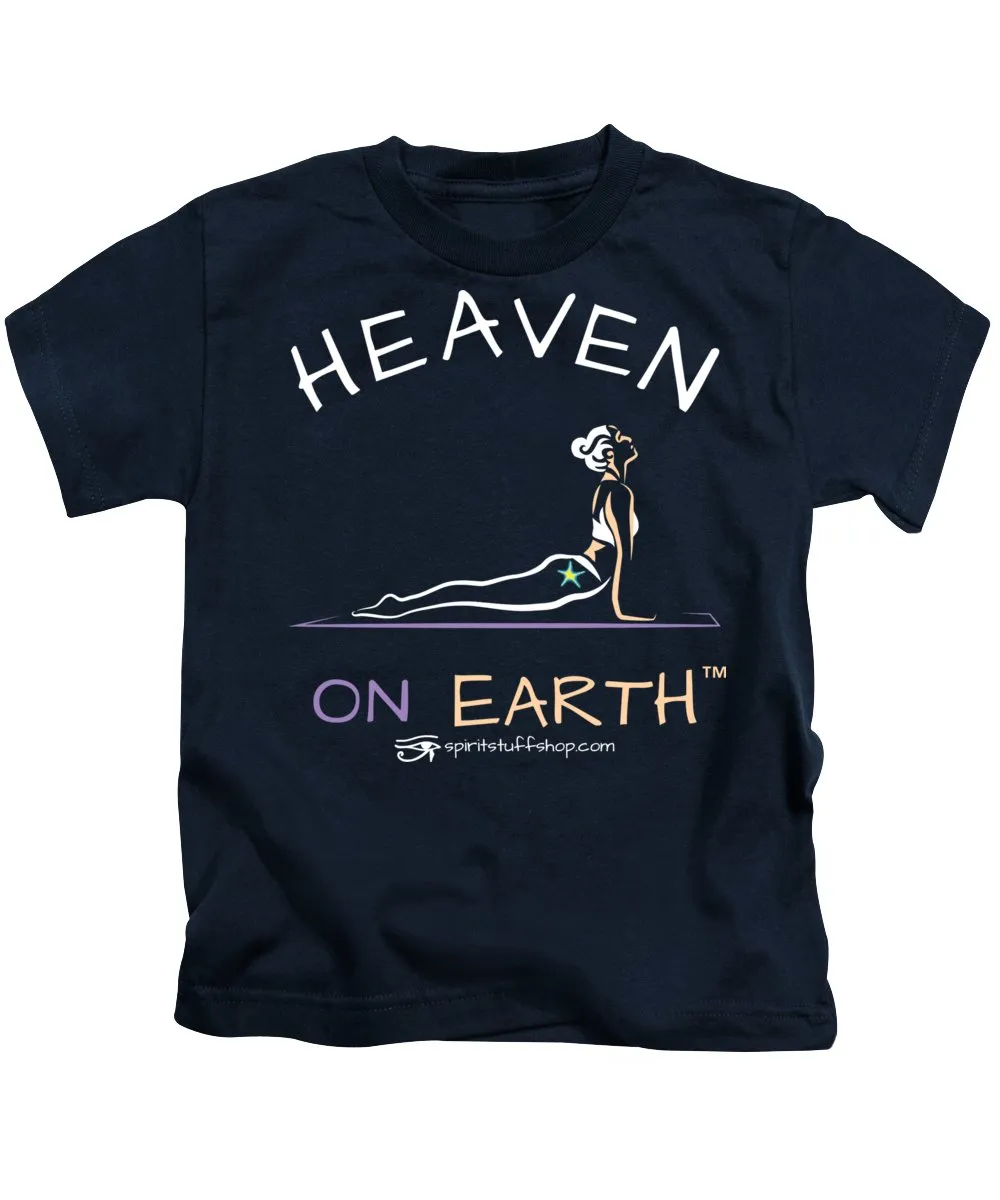 Yoga Heaven On Earth - Kids T-Shirt