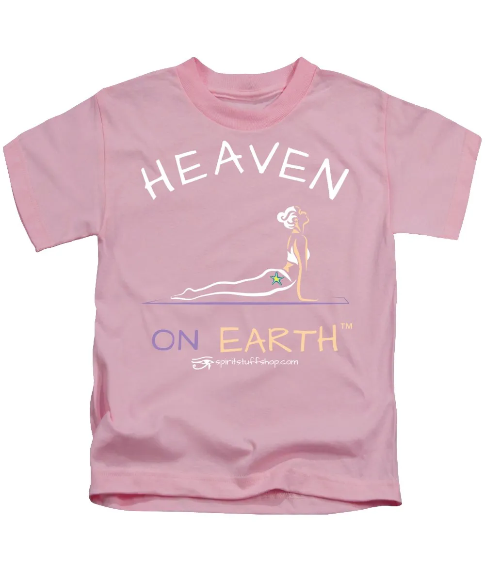 Yoga Heaven On Earth - Kids T-Shirt