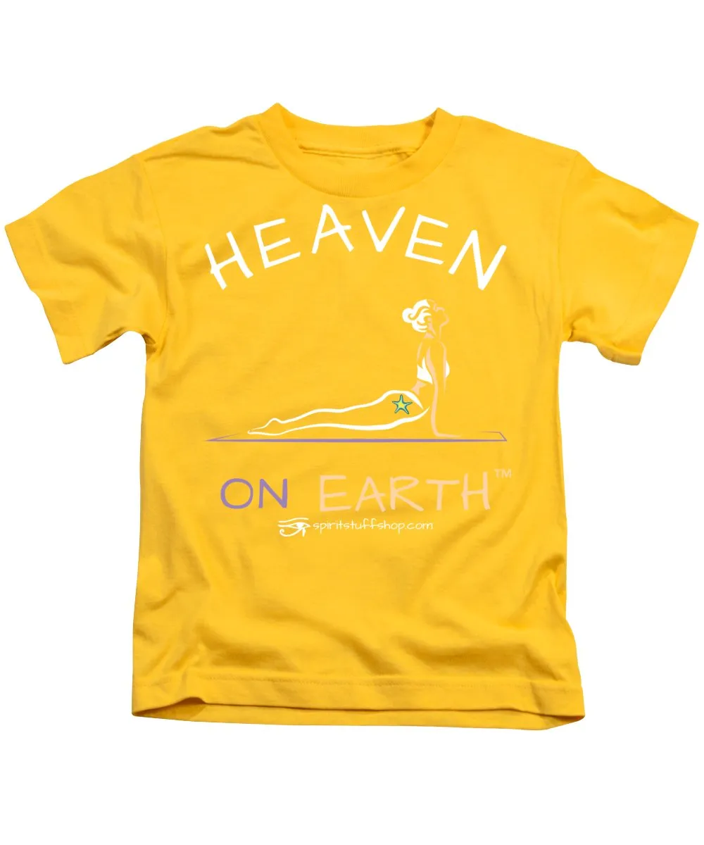 Yoga Heaven On Earth - Kids T-Shirt
