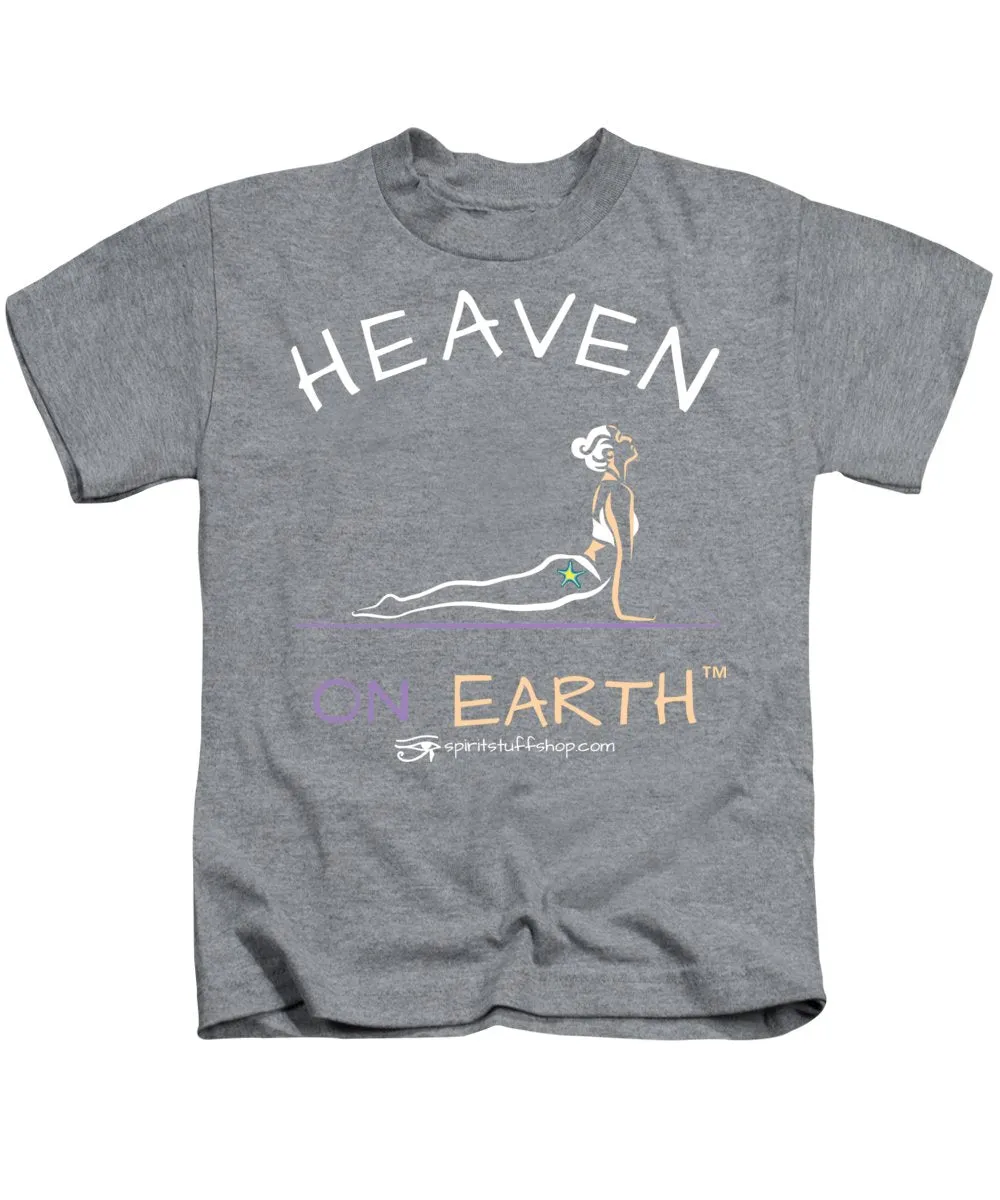 Yoga Heaven On Earth - Kids T-Shirt