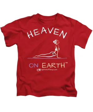 Yoga Heaven On Earth - Kids T-Shirt