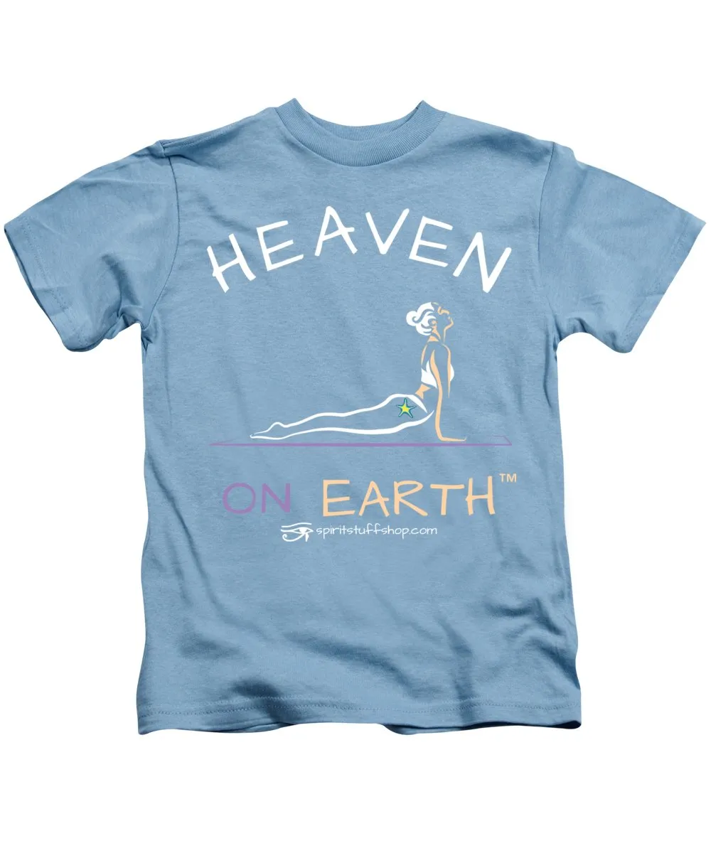 Yoga Heaven On Earth - Kids T-Shirt