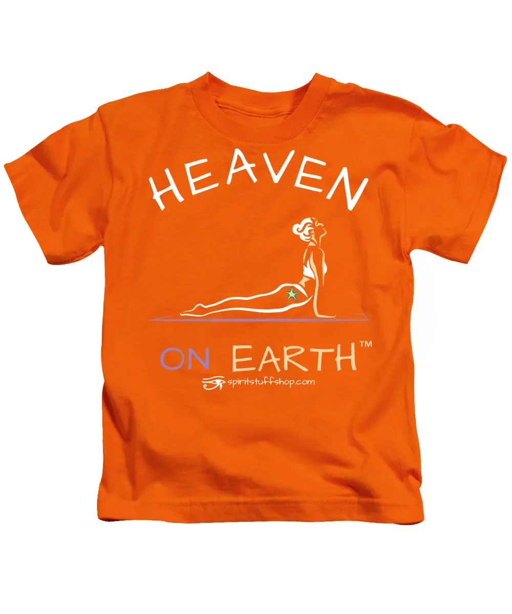 Yoga Heaven On Earth - Kids T-Shirt
