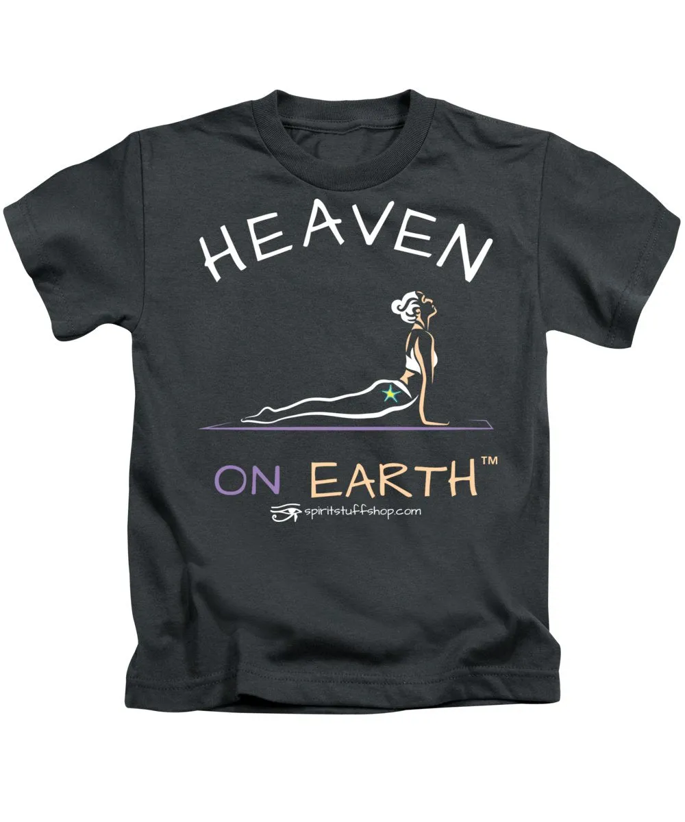 Yoga Heaven On Earth - Kids T-Shirt