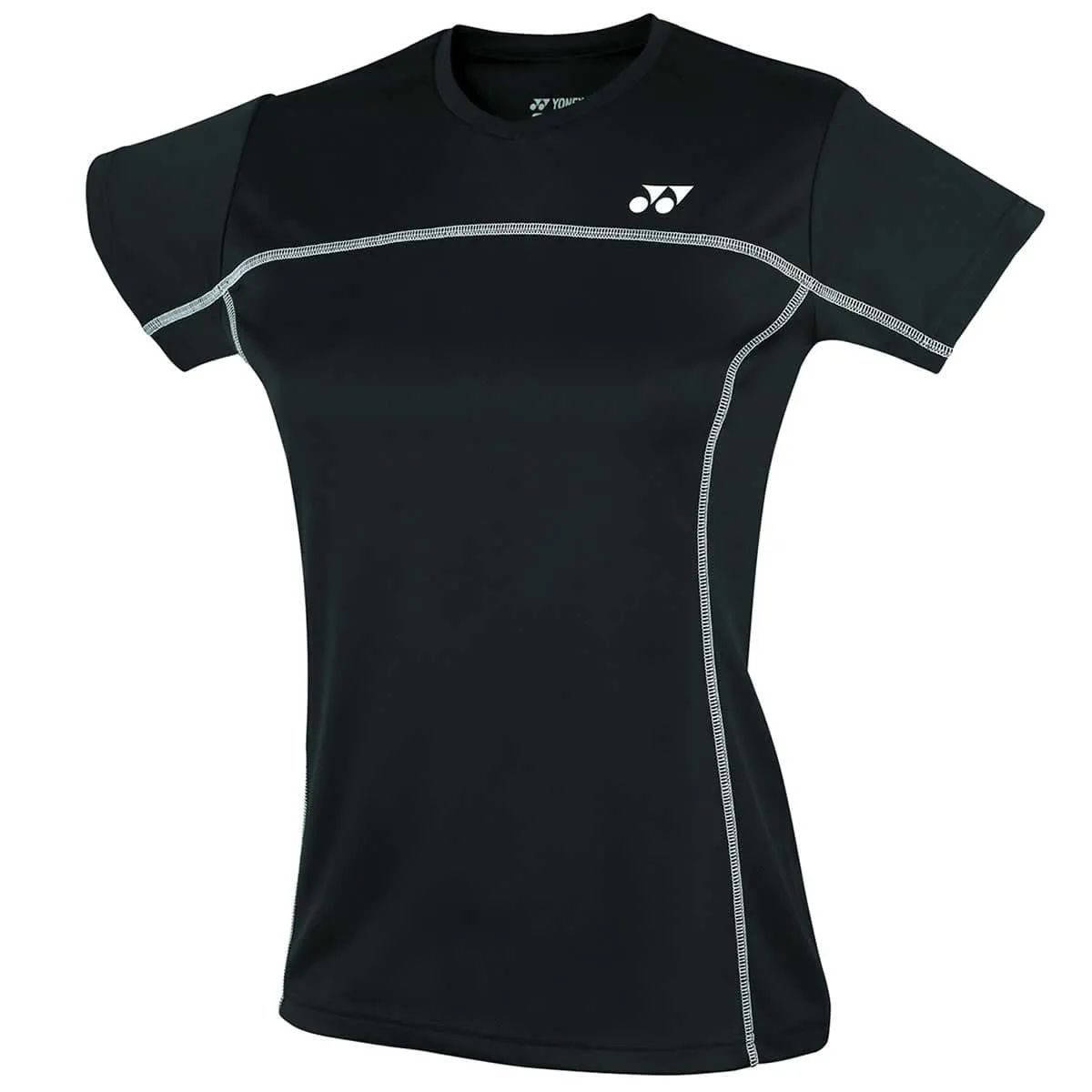 Yonex YTL1 Black Team Ladies / Womens Badminton T-Shirt