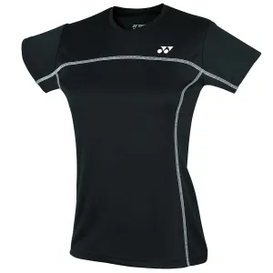 Yonex YTL1 Black Team Ladies / Womens Badminton T-Shirt